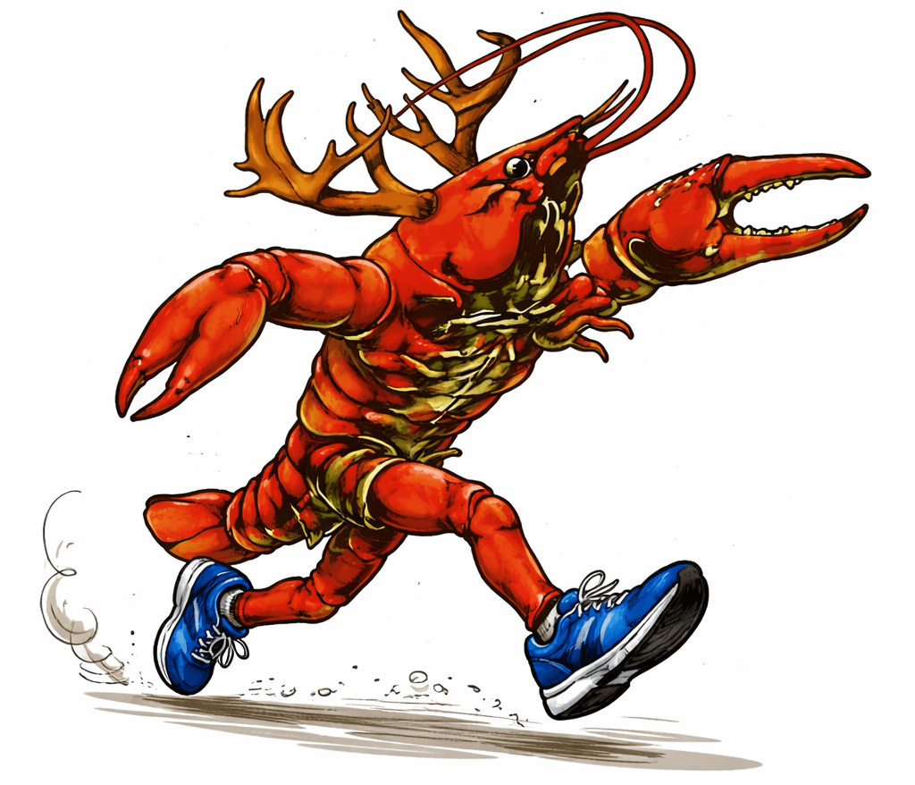 Crawfish Crawlers Running Crawfish